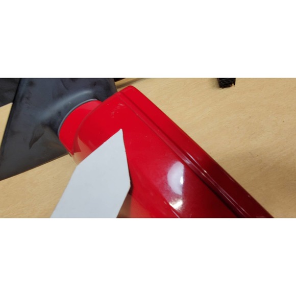 2010-2014 AUDI A5 2.0T Prestige Convertible Mirror DRIVER Side Left LH Side RED - Picture 4 of 10